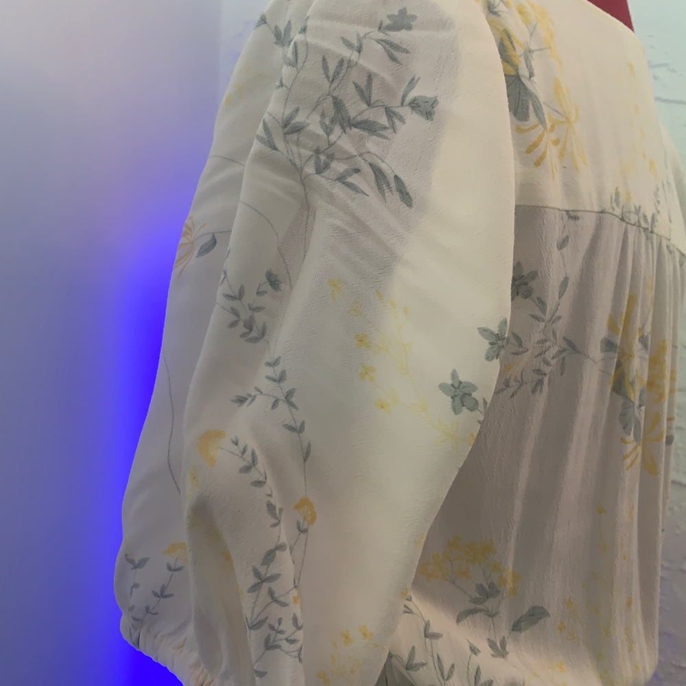 Lucky Sophie Maxi Pale Yellow Wrap Dress - Picture 7 of 7